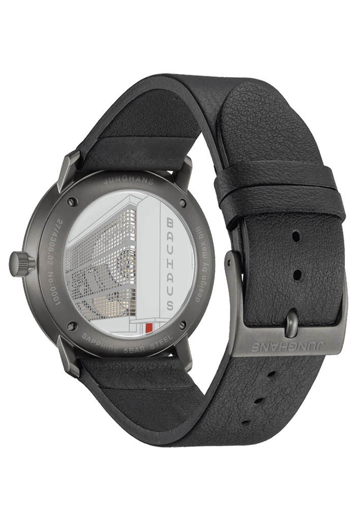 Junghans Max Bill Bauhaus Rückseite Uhr