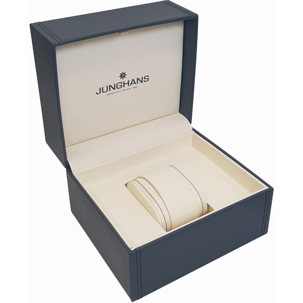 junghans meister driver chronoscope Uhrenschachtel Herrenuhr