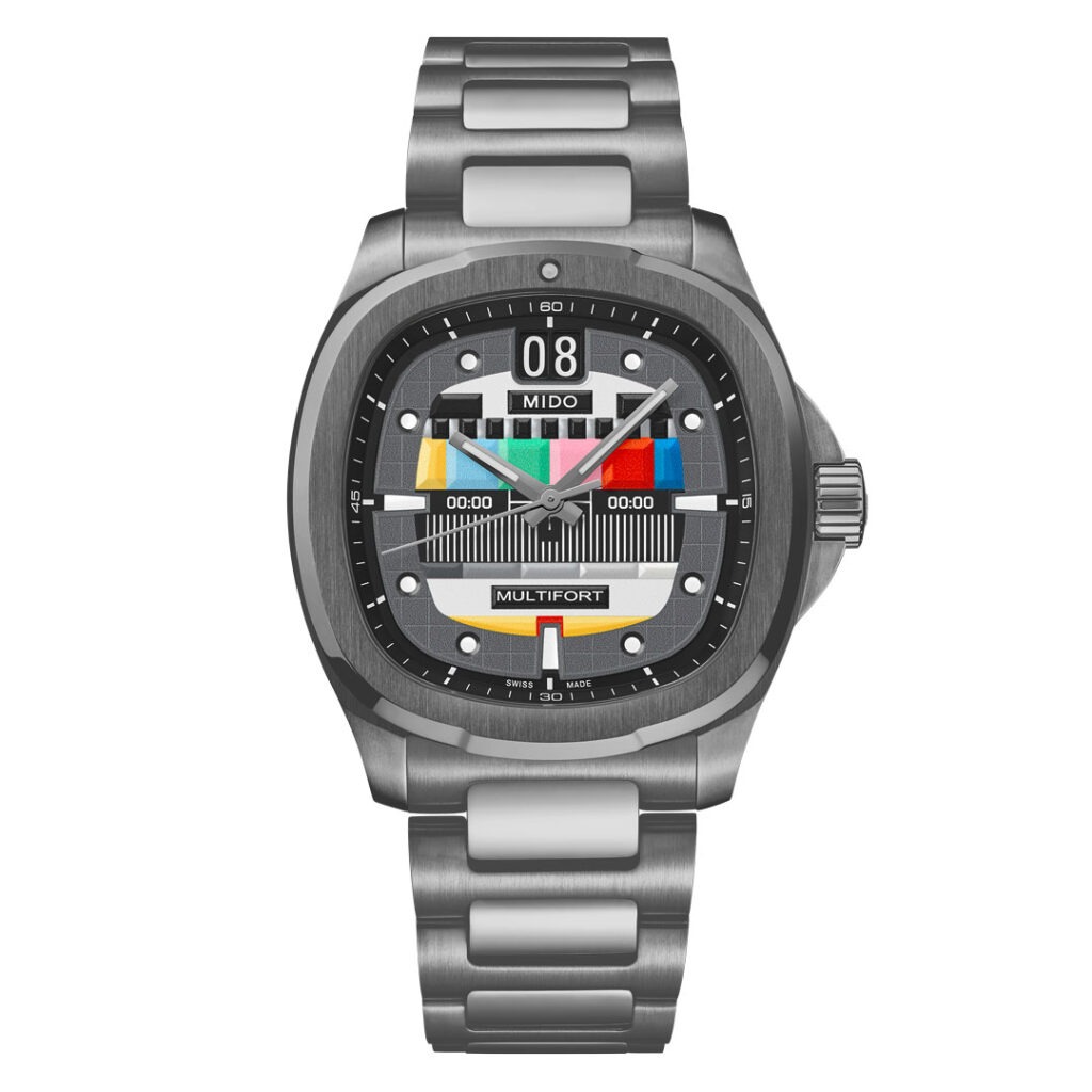 Mido Multifort TV Big Date S. Frontseite