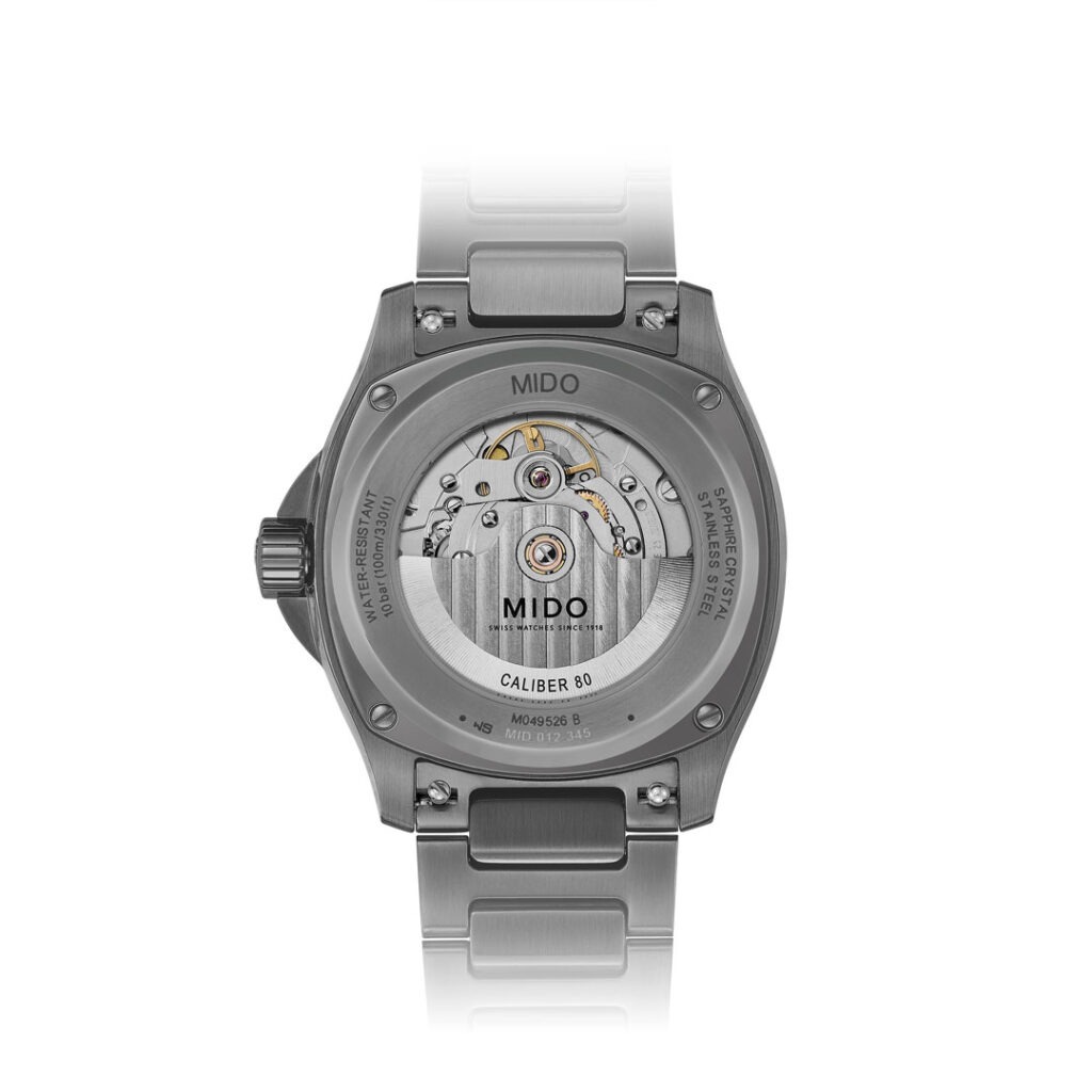 Mido Multifort TV Big Date S. Rückseite